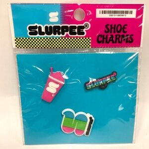 Slurpee Shoe Charms Set